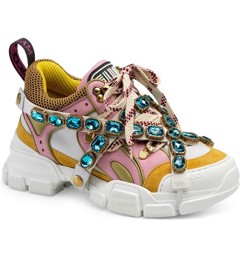 gucci love sneakers|gucci jeweled sneakers price.